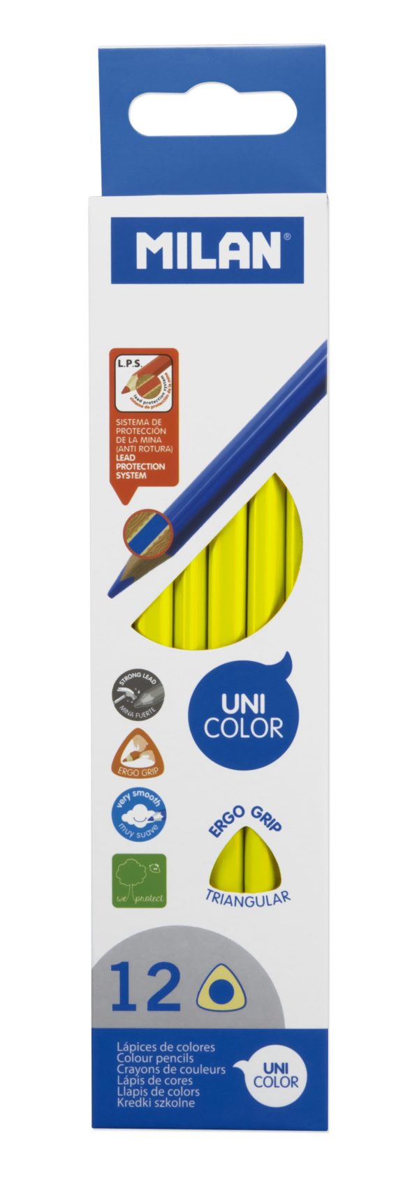 CREION COLOR UNICOLOR SET 12 MILAN GALBEN 0722312012