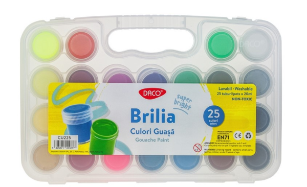 CULORI GUASA 25C 20 ML BRILIA DACO CU225