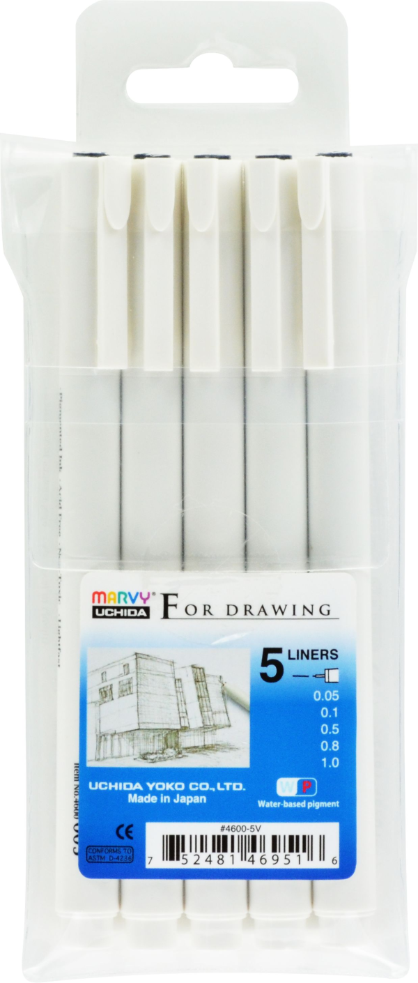PIX LINER GRAFIC SET 5 MARVY