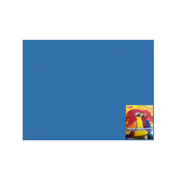 CARTON COLOR CN240A ALBASTRU I. 46X64 10 COLI DACO 240G/MP