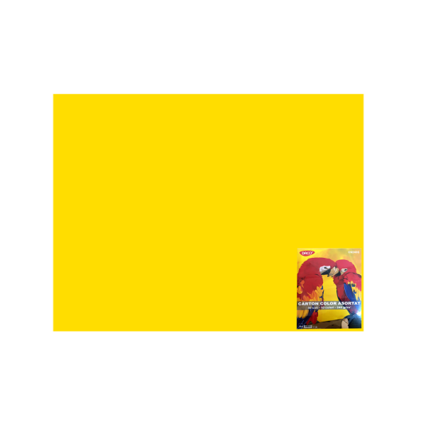 CARTON COLOR CN240G GALBEN I. 46X64 10 COLI DACO 240G/MP