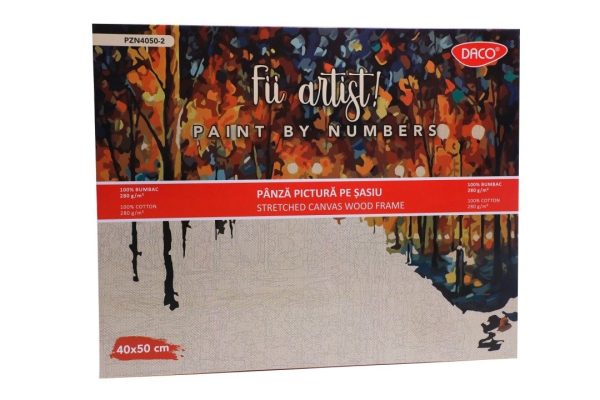 PANZA PICTURA PE NUMERE 40X50 CM DACO PZN4050-2 - imagine 2
